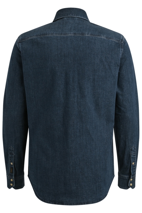 PME legend long sleeve shirt blue denim wash